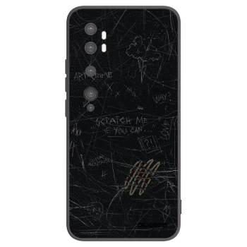 Picasee silikonový černý obal pro Xiaomi Mi Note 10 (Pro) - SCRATCH