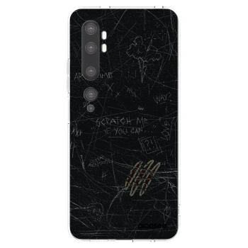 Picasee silikonový průhledný obal pro Xiaomi Mi Note 10 (Pro) - SCRATCH