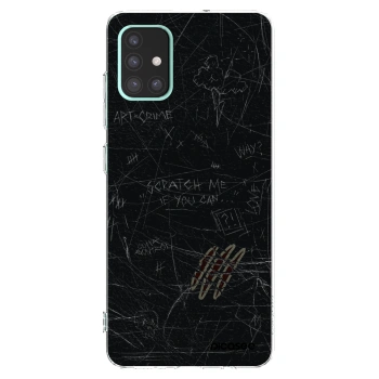 Picasee silikonový průhledný obal pro Samsung Galaxy A51 A515F - SCRATCH