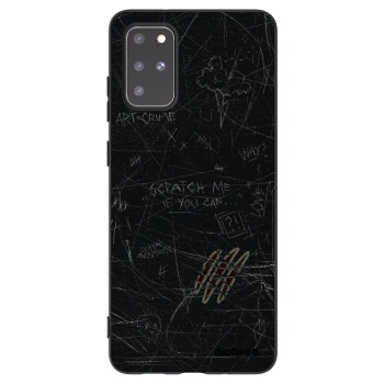 Picasee silikonový černý obal pro Samsung Galaxy S20+ G985F - SCRATCH