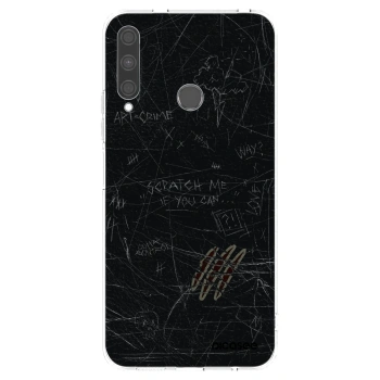 Picasee silikonový průhledný obal pro Huawei P40 Lite E - SCRATCH