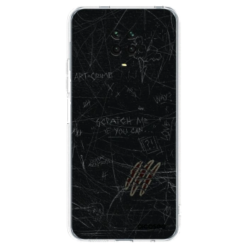 Picasee silikonový průhledný obal pro Xiaomi Redmi Note 9 Pro - SCRATCH