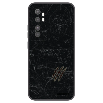 Picasee silikonový černý obal pro Xiaomi Mi Note 10 Lite - SCRATCH