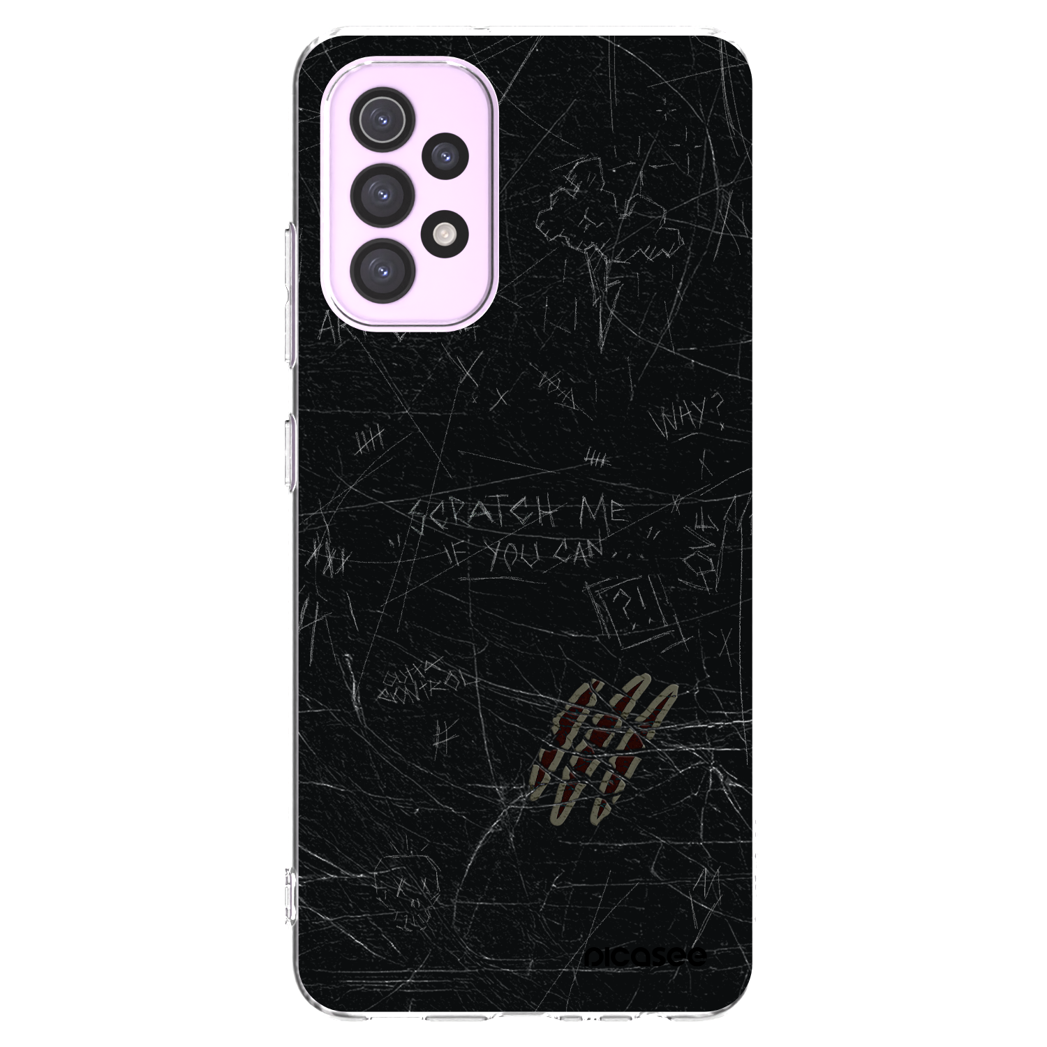 Picasee silikonový průhledný obal pro Samsung Galaxy A32 5G A326B - SCRATCH