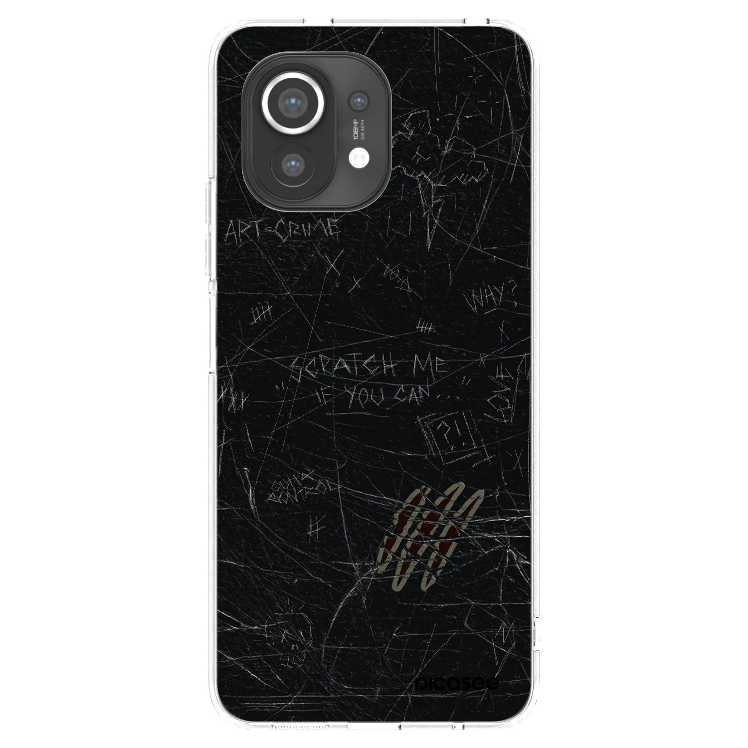 Picasee silikonový průhledný obal pro Xiaomi Mi 11 - SCRATCH