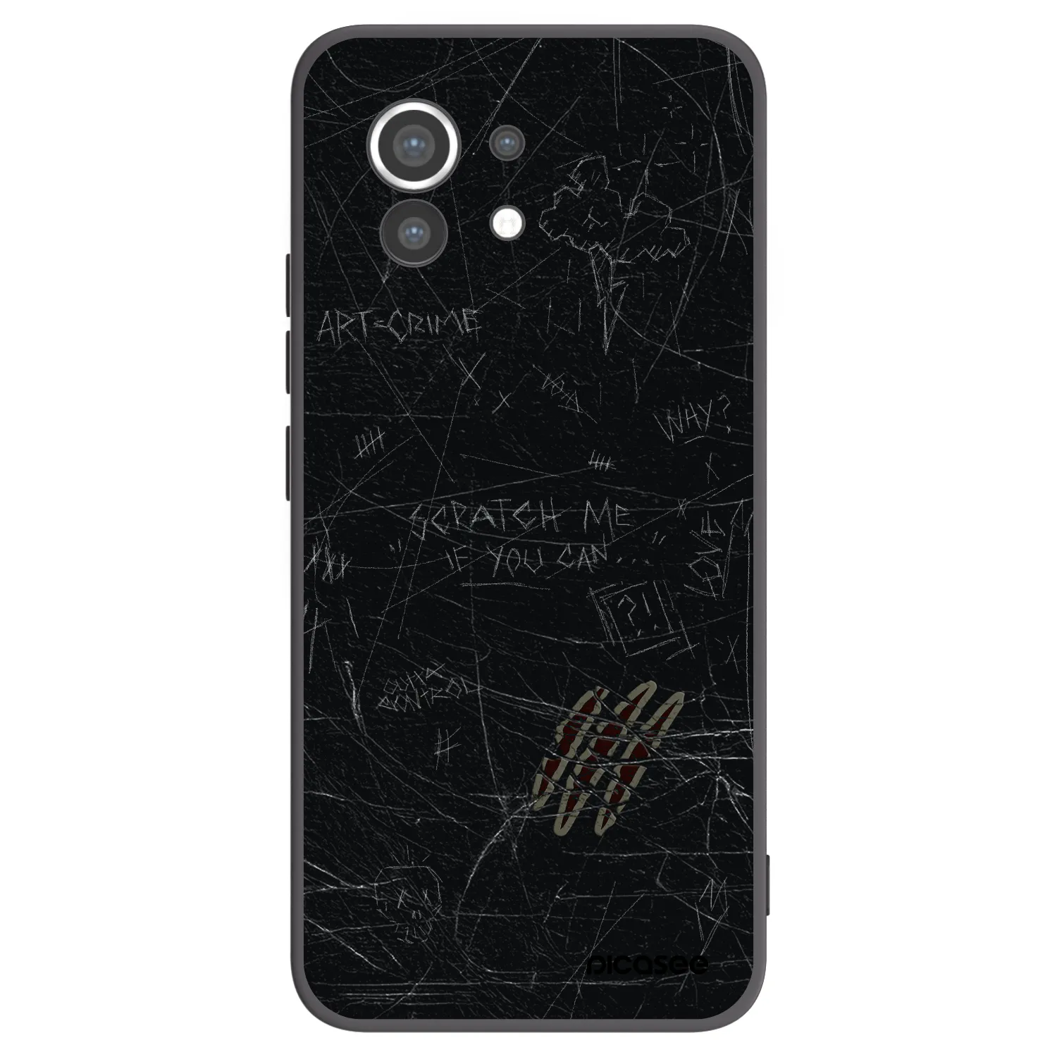 Picasee silikonový černý obal pro Xiaomi Mi 11 - SCRATCH