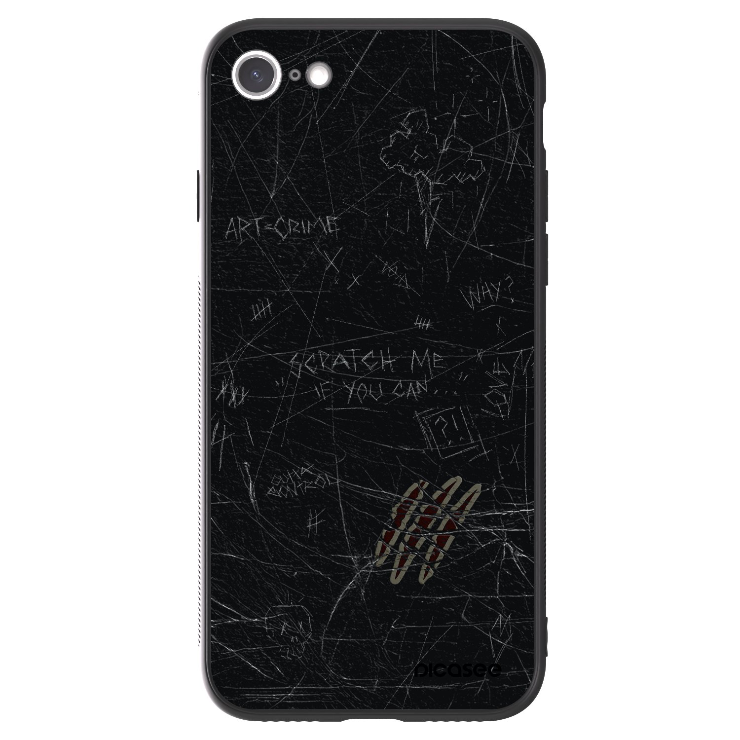 Picasee ULTIMATE CASE pro Apple iPhone SE 2020 - SCRATCH