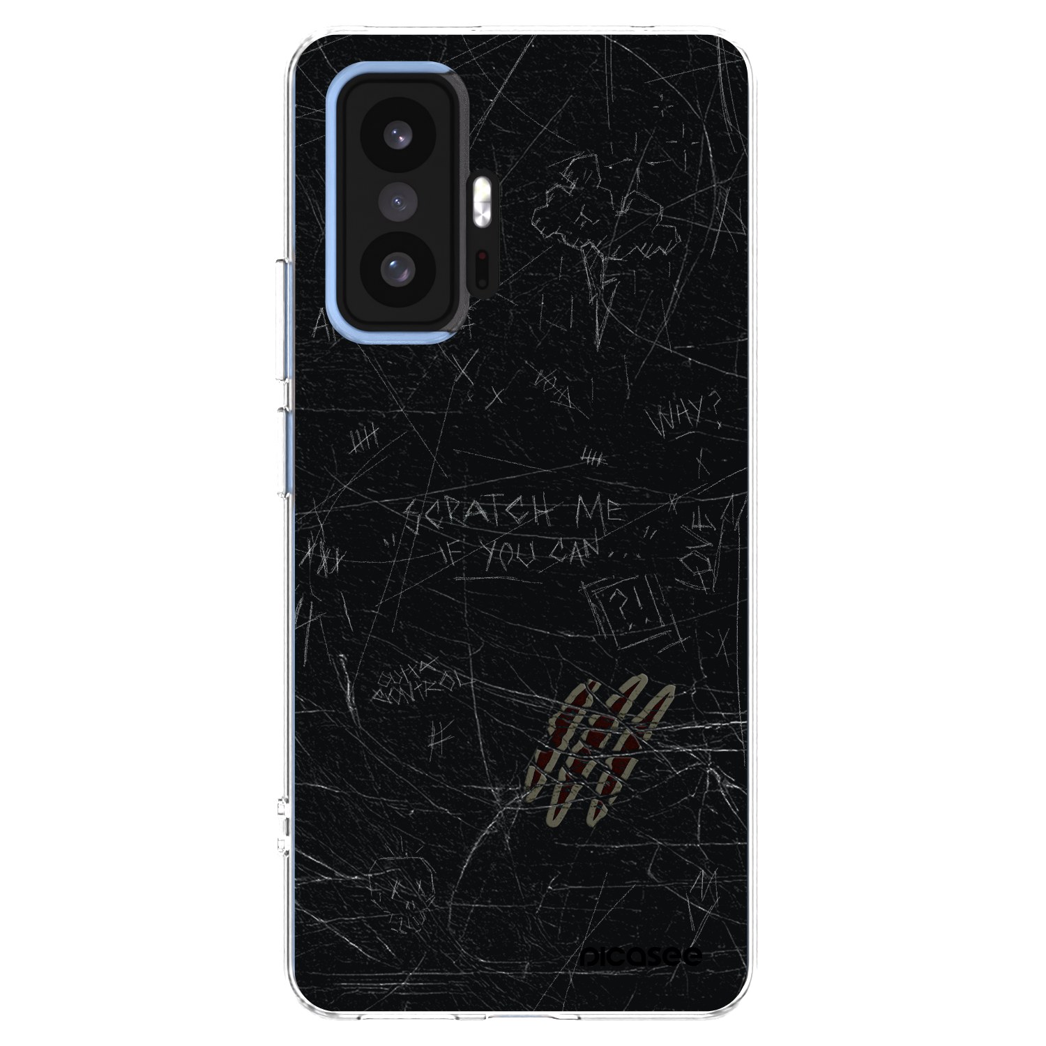 Picasee silikonový průhledný obal pro Xiaomi 11T - SCRATCH