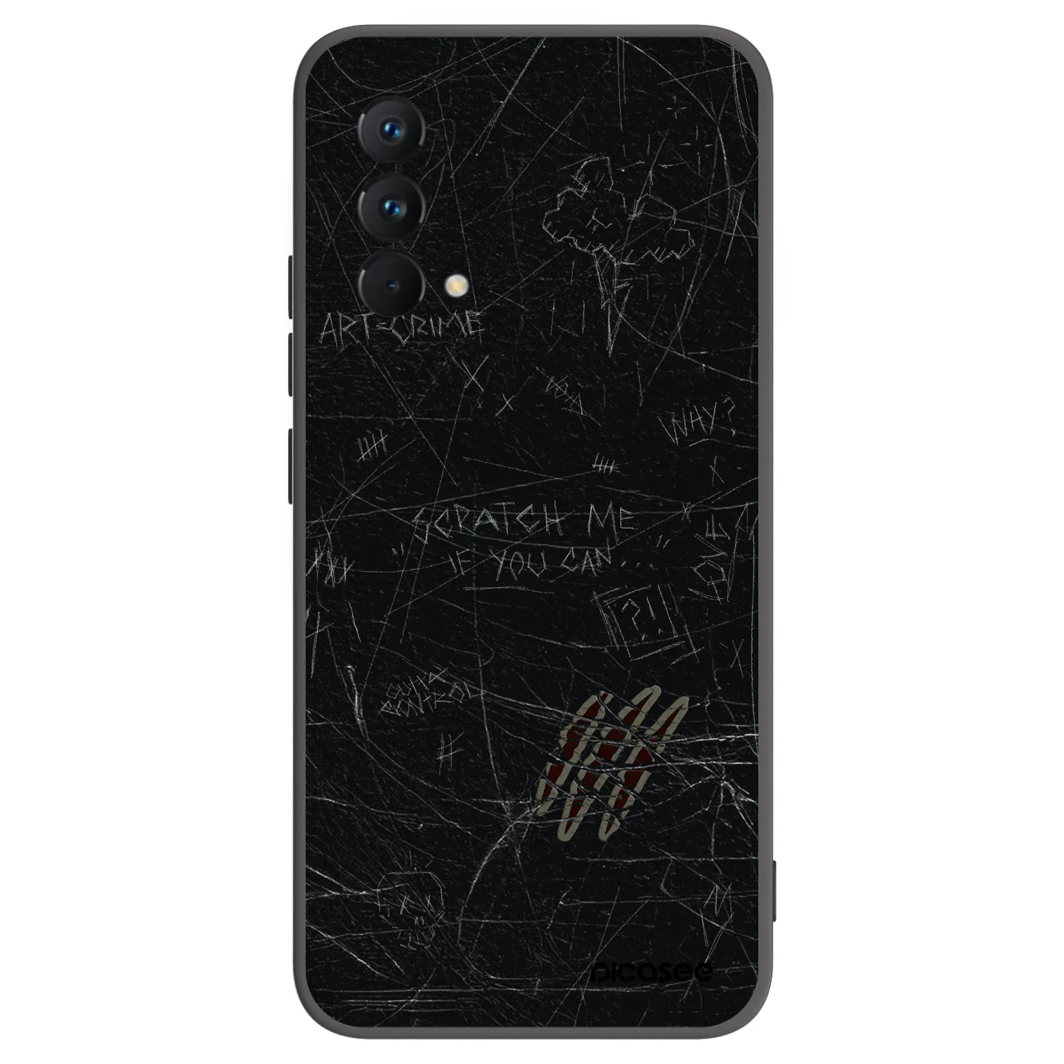 Picasee silikonový černý obal pro Realme GT Master Edition 5G - SCRATCH