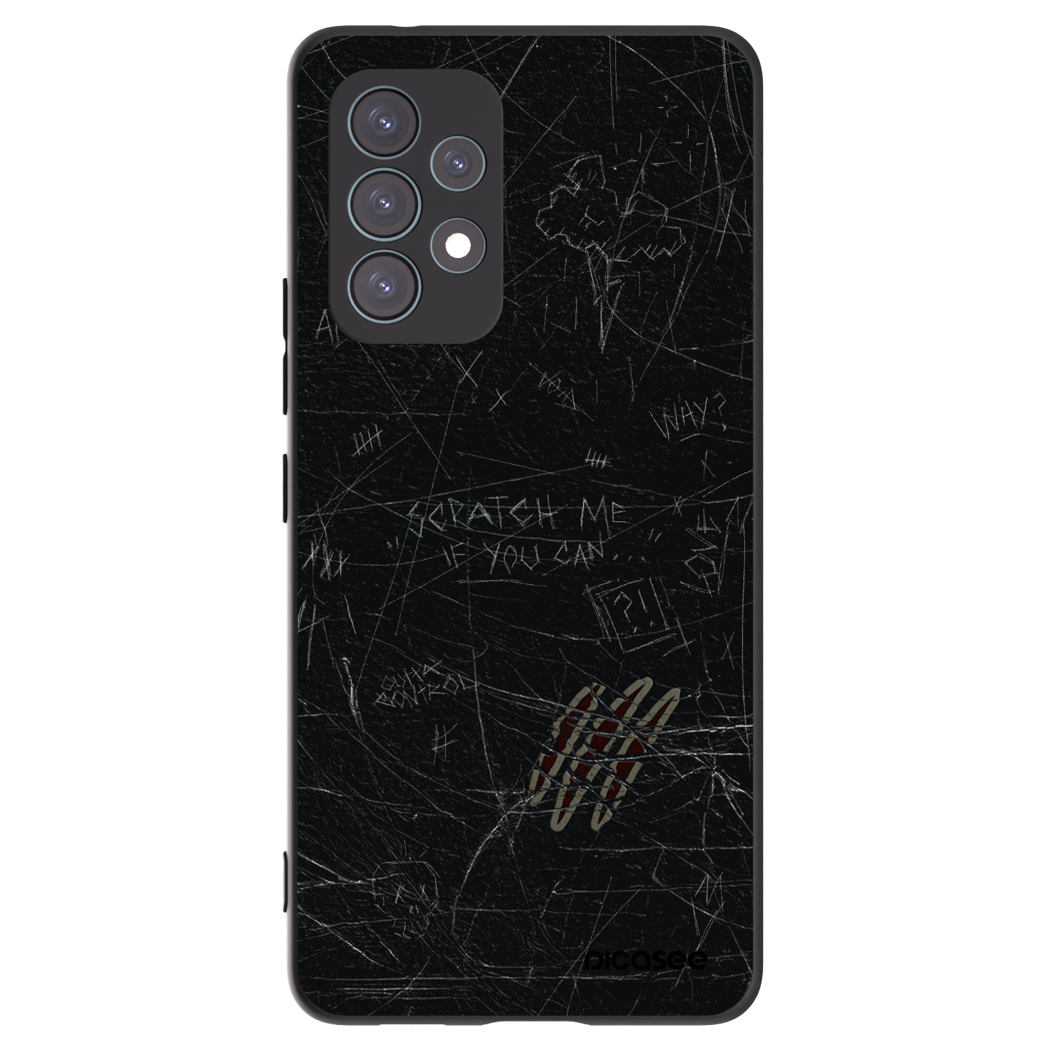 Picasee silikonový černý obal pro Samsung Galaxy A53 5G A536 - SCRATCH