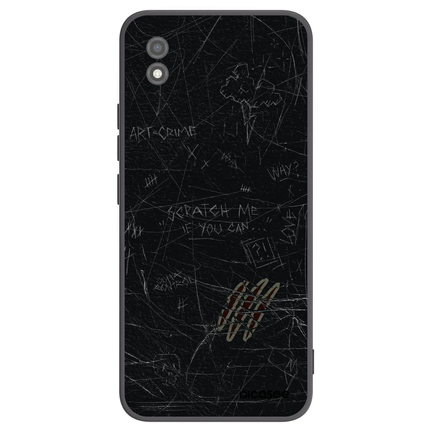 Picasee silikonový černý obal pro Realme C11 (2021) - SCRATCH