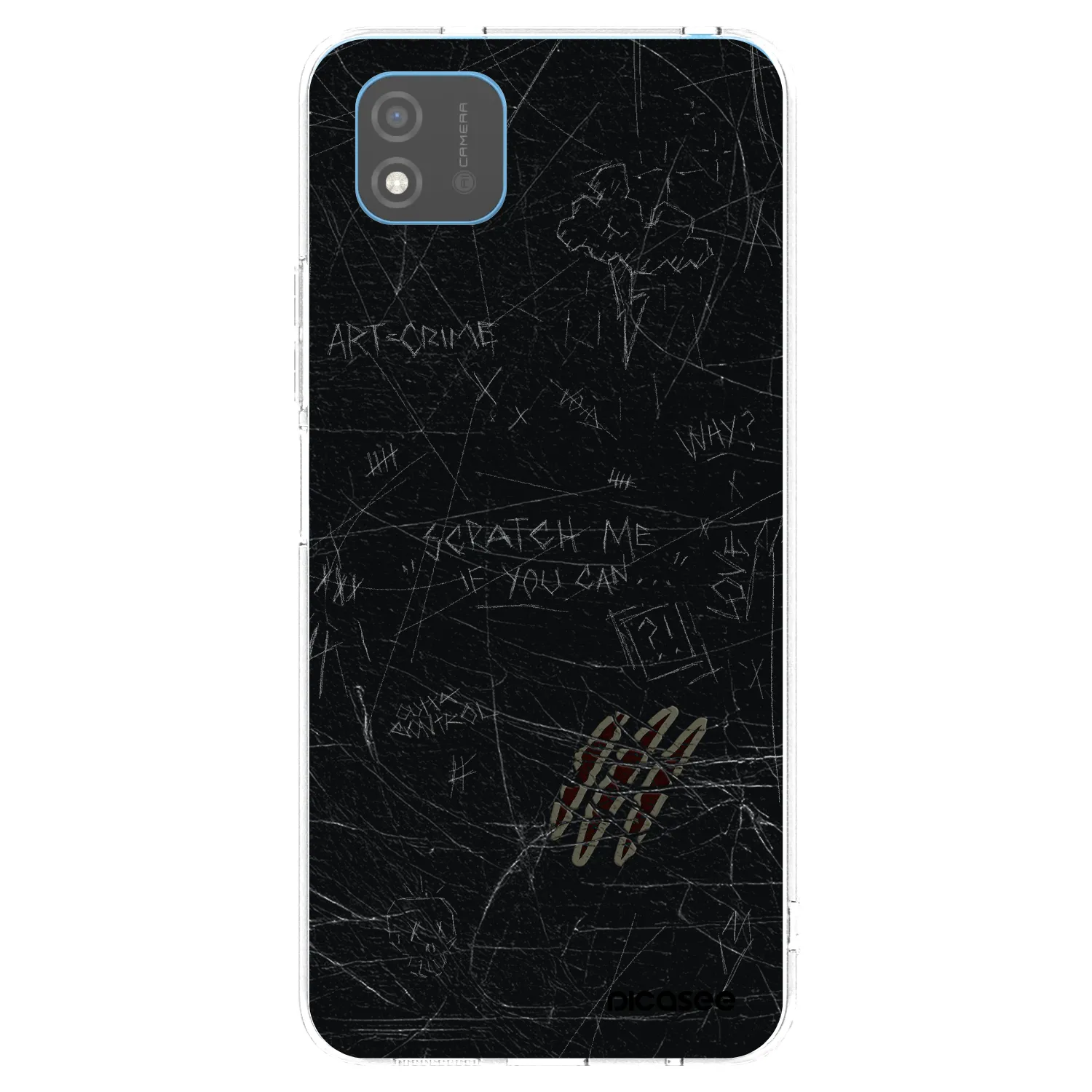 Picasee silikonový průhledný obal pro Realme C11 (2021) - SCRATCH
