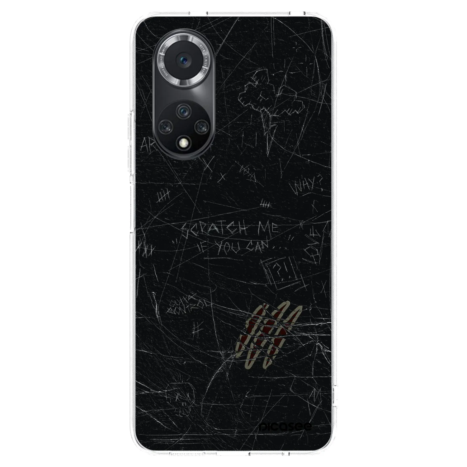 Picasee silikonový průhledný obal pro Huawei Nova 9 SE - SCRATCH