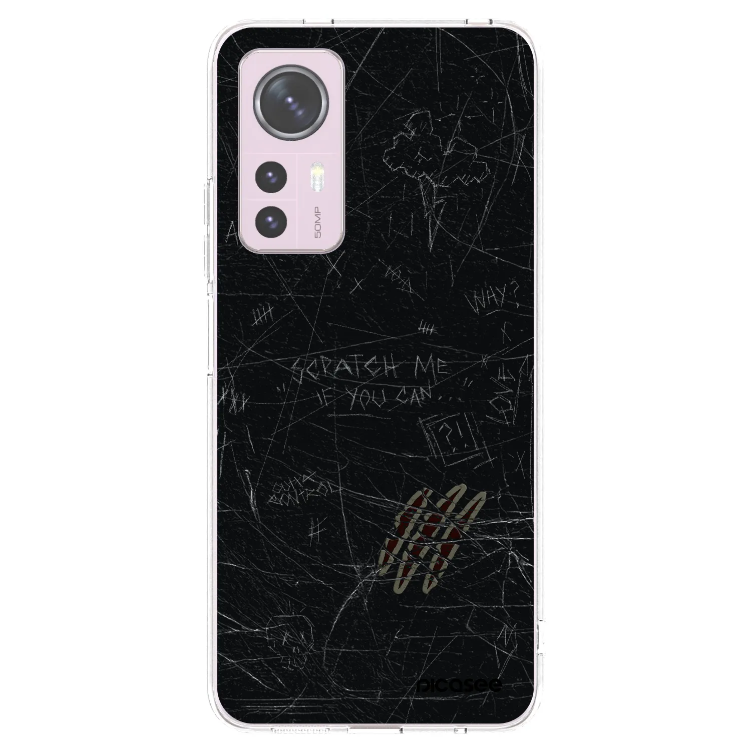 Picasee silikonový průhledný obal pro Xiaomi 12 - SCRATCH