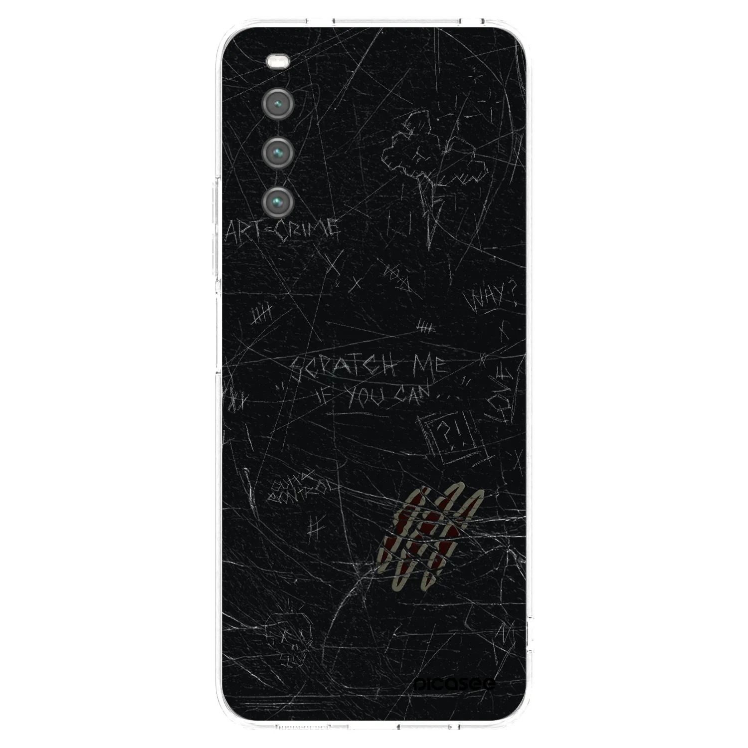 Picasee silikonový průhledný obal pro Sony Xperia 10 IV 5G - SCRATCH