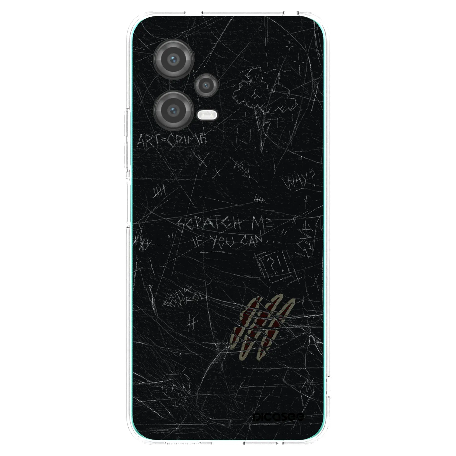 Picasee silikonový průhledný obal pro Xiaomi Poco X5 - SCRATCH