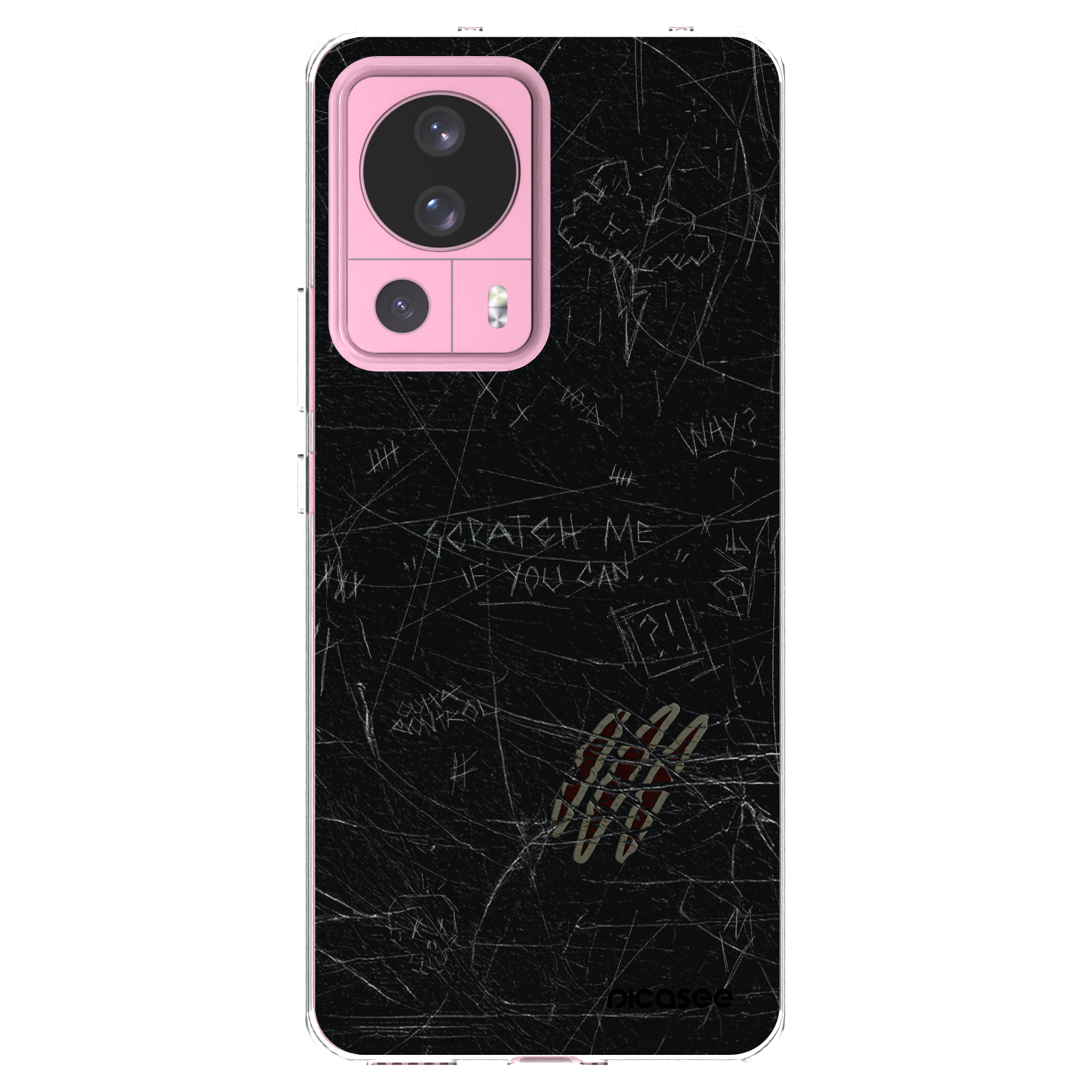Picasee silikonový průhledný obal pro Xiaomi 13 Lite - SCRATCH