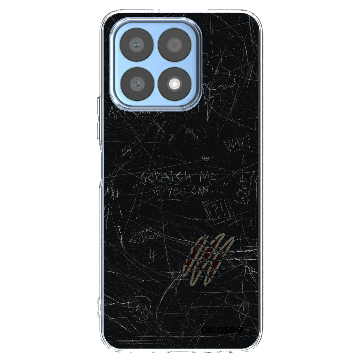 Picasee silikonový průhledný obal pro Honor X8a - SCRATCH