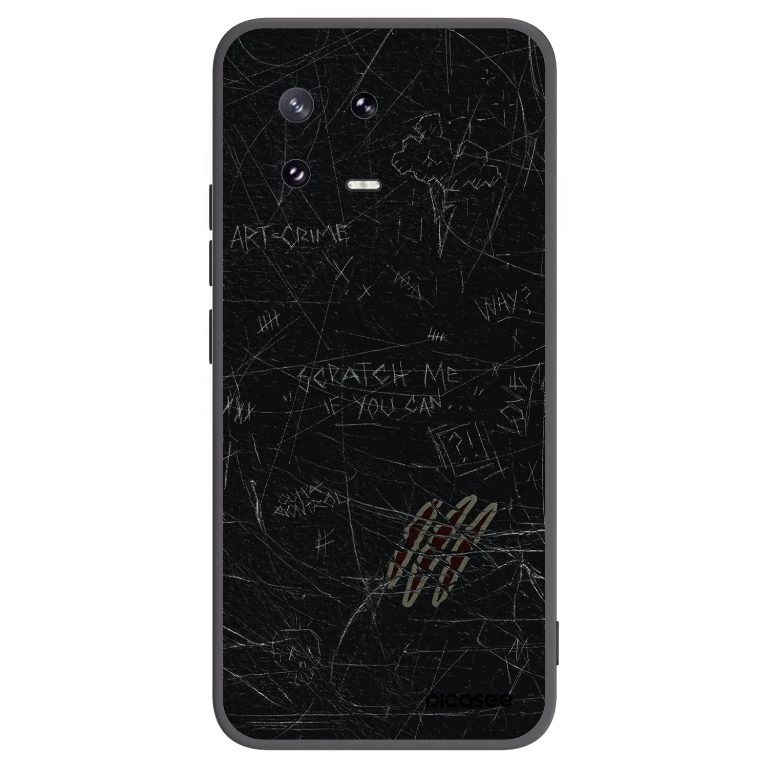 Picasee silikonový černý obal pro Xiaomi 13 Pro - SCRATCH