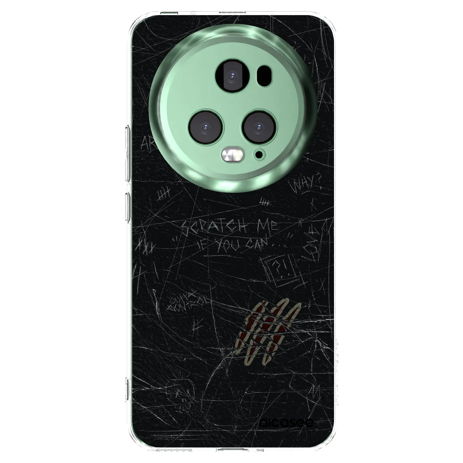 Picasee silikonový průhledný obal pro Honor Magic5 Pro - SCRATCH