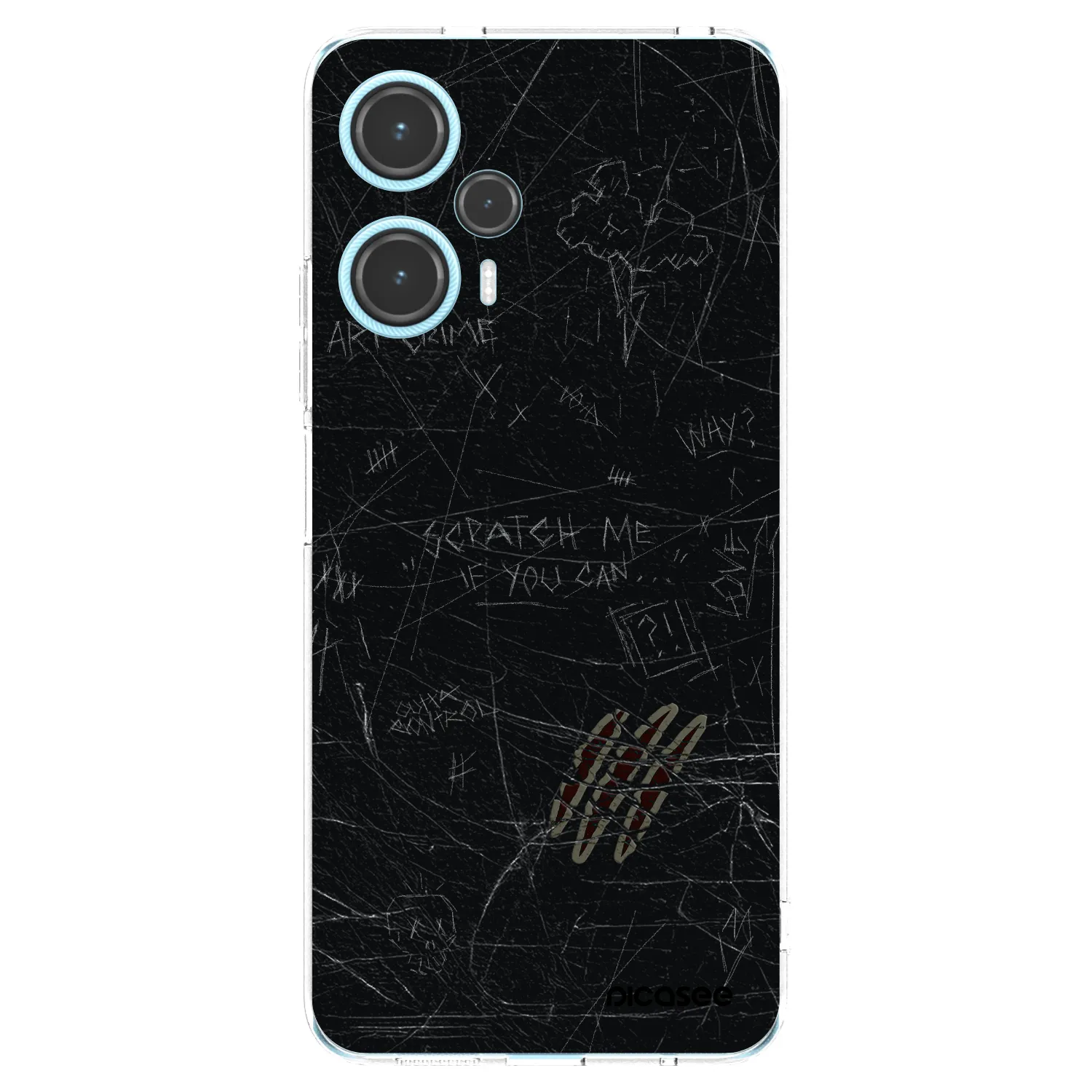 Picasee silikonový průhledný obal pro Xiaomi Poco F5 - SCRATCH