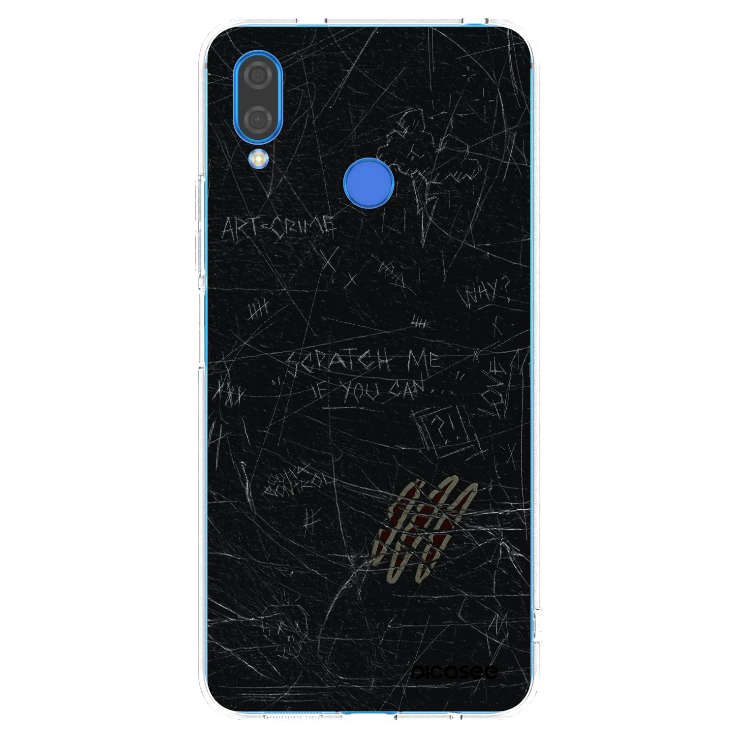 Picasee silikonový průhledný obal pro Huawei Nova 3i - SCRATCH