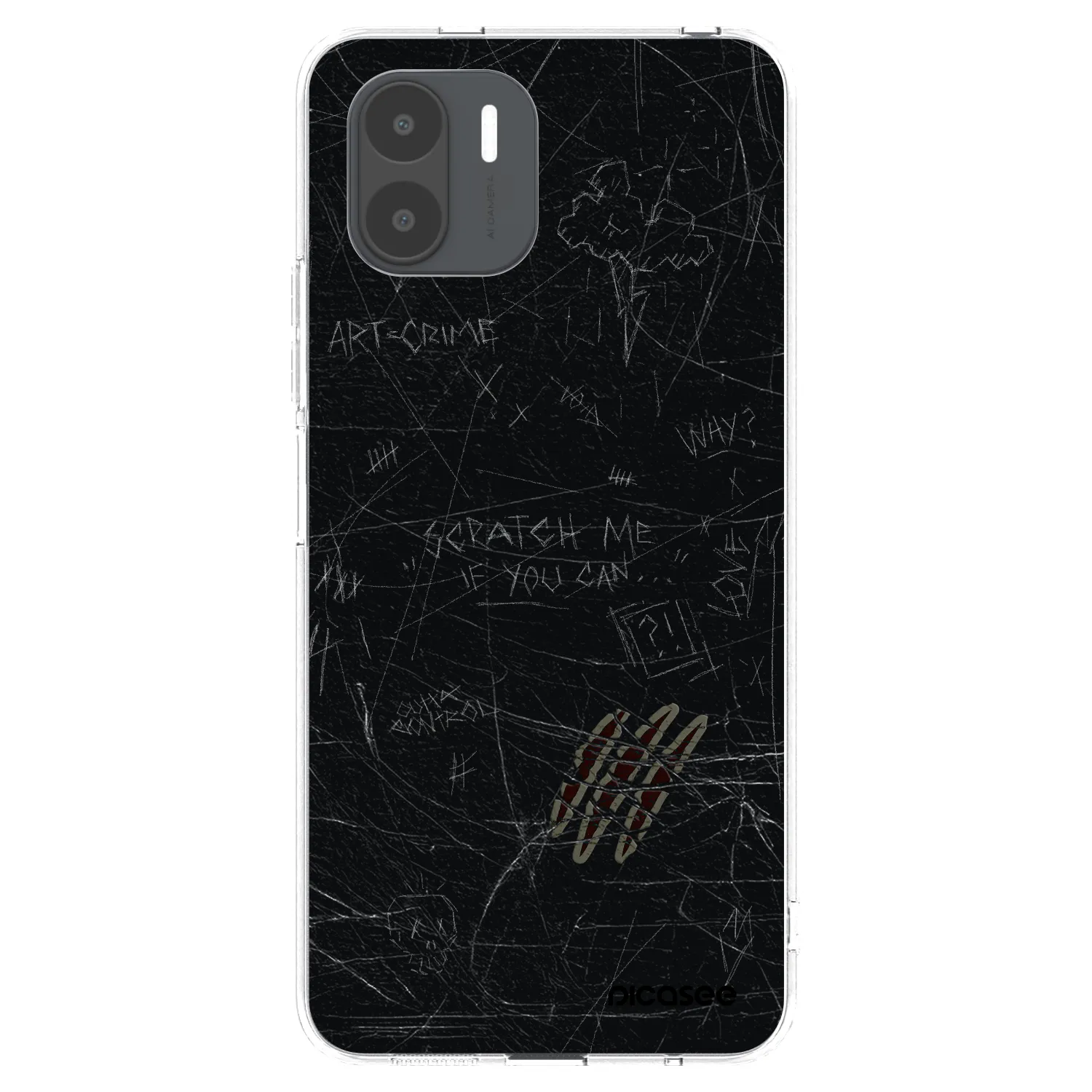 Picasee silikonový průhledný obal pro Xiaomi Redmi A2 - SCRATCH