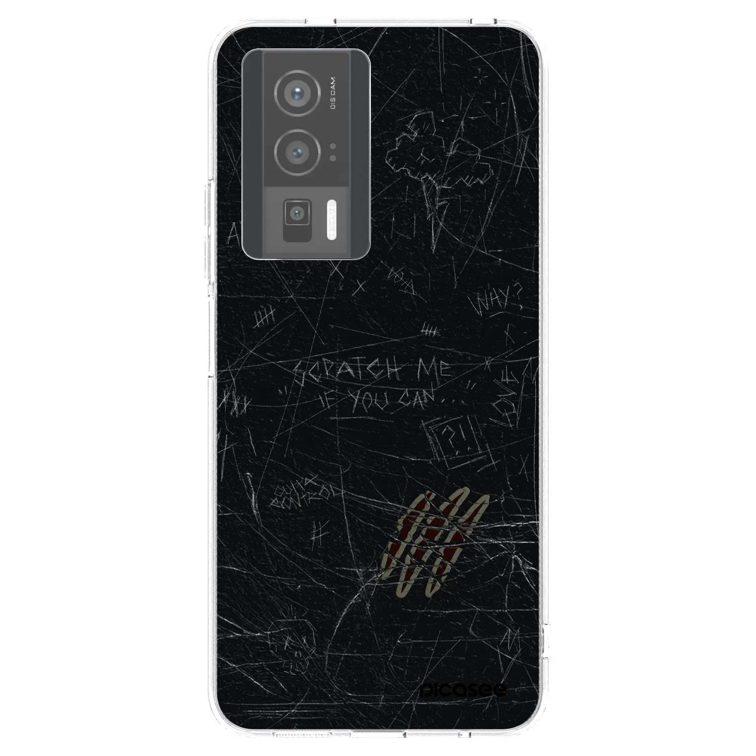 Picasee silikonový průhledný obal pro Xiaomi Poco F5 Pro 5G - SCRATCH