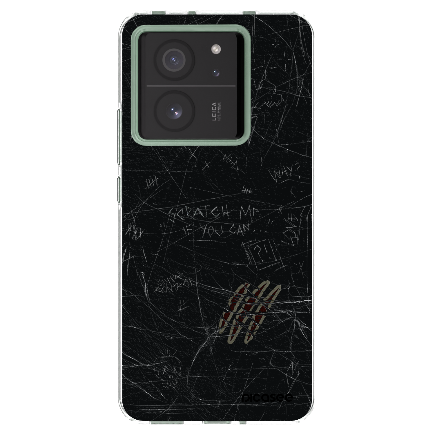 Picasee silikonový průhledný obal pro Xiaomi 13T - SCRATCH