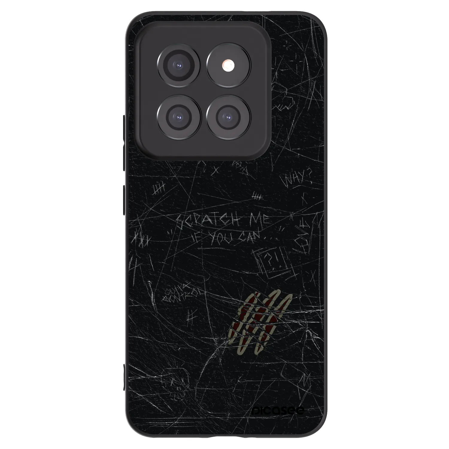 Picasee silikonový černý obal pro Xiaomi 14 Pro - SCRATCH