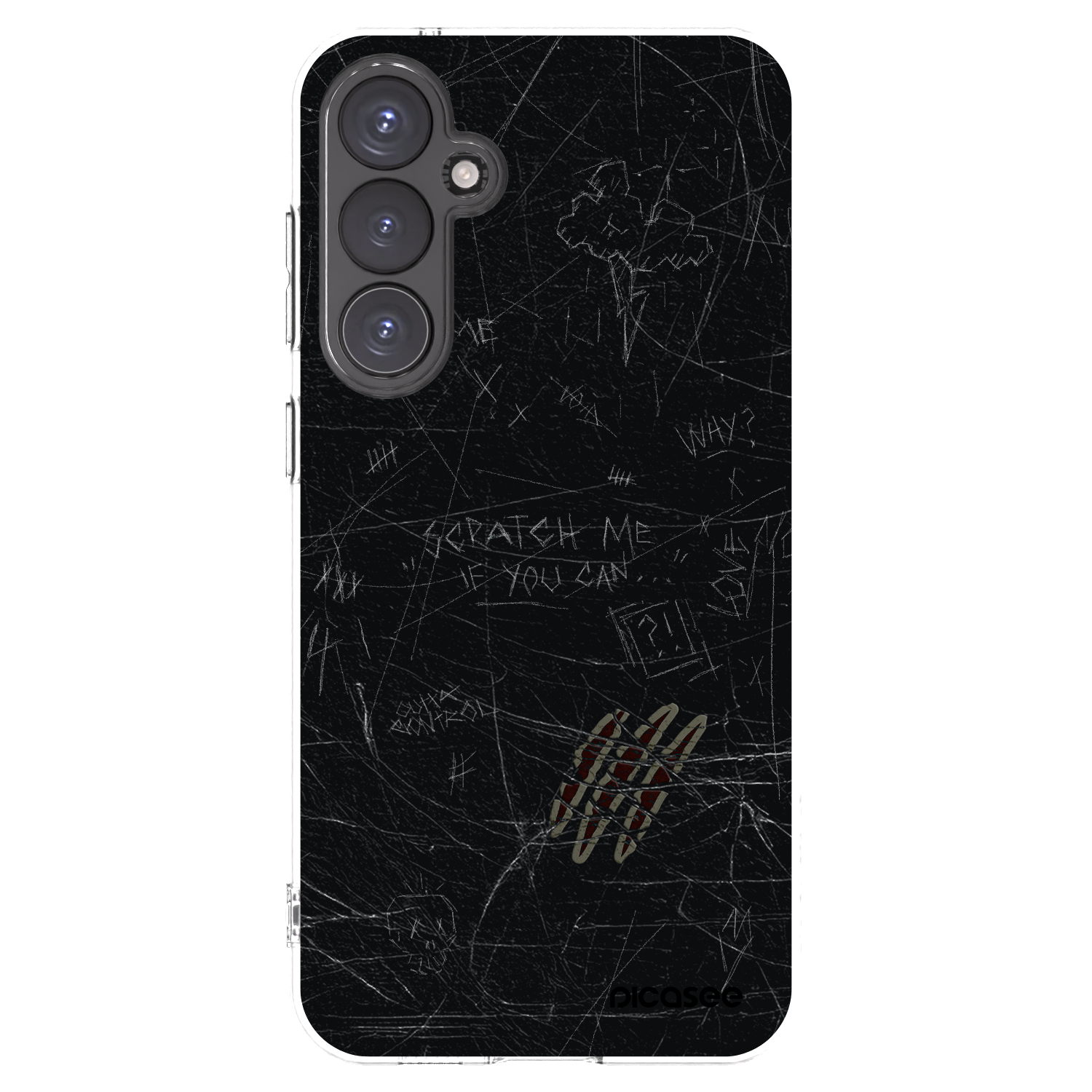Picasee silikonový průhledný obal pro Samsung Galaxy S23 FE S711B - SCRATCH
