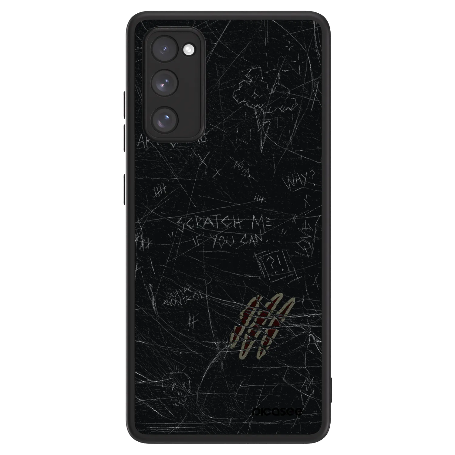 Picasee ULTIMATE CASE PowerShare pro Samsung Galaxy S20 FE - SCRATCH