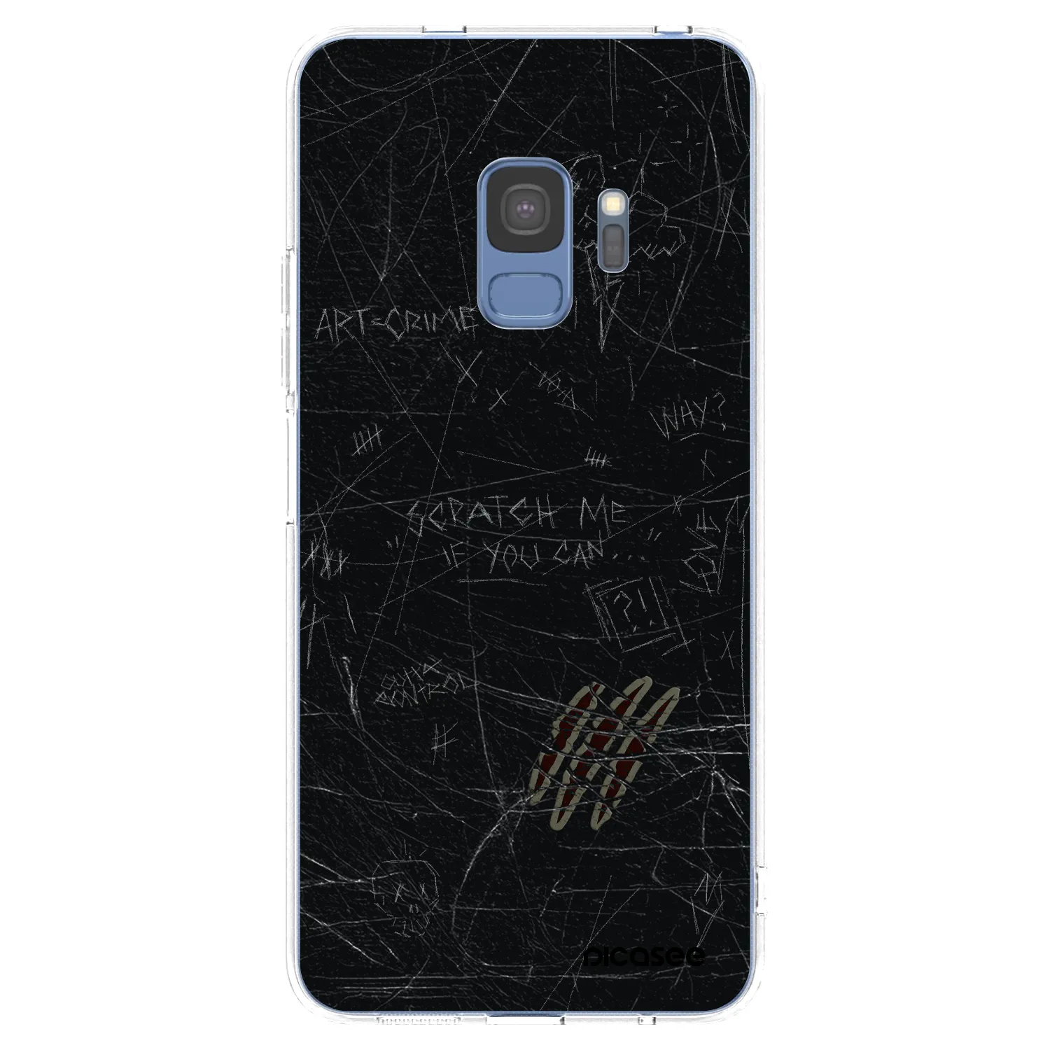 Picasee silikonový průhledný obal pro Samsung Galaxy S9 G960F - SCRATCH
