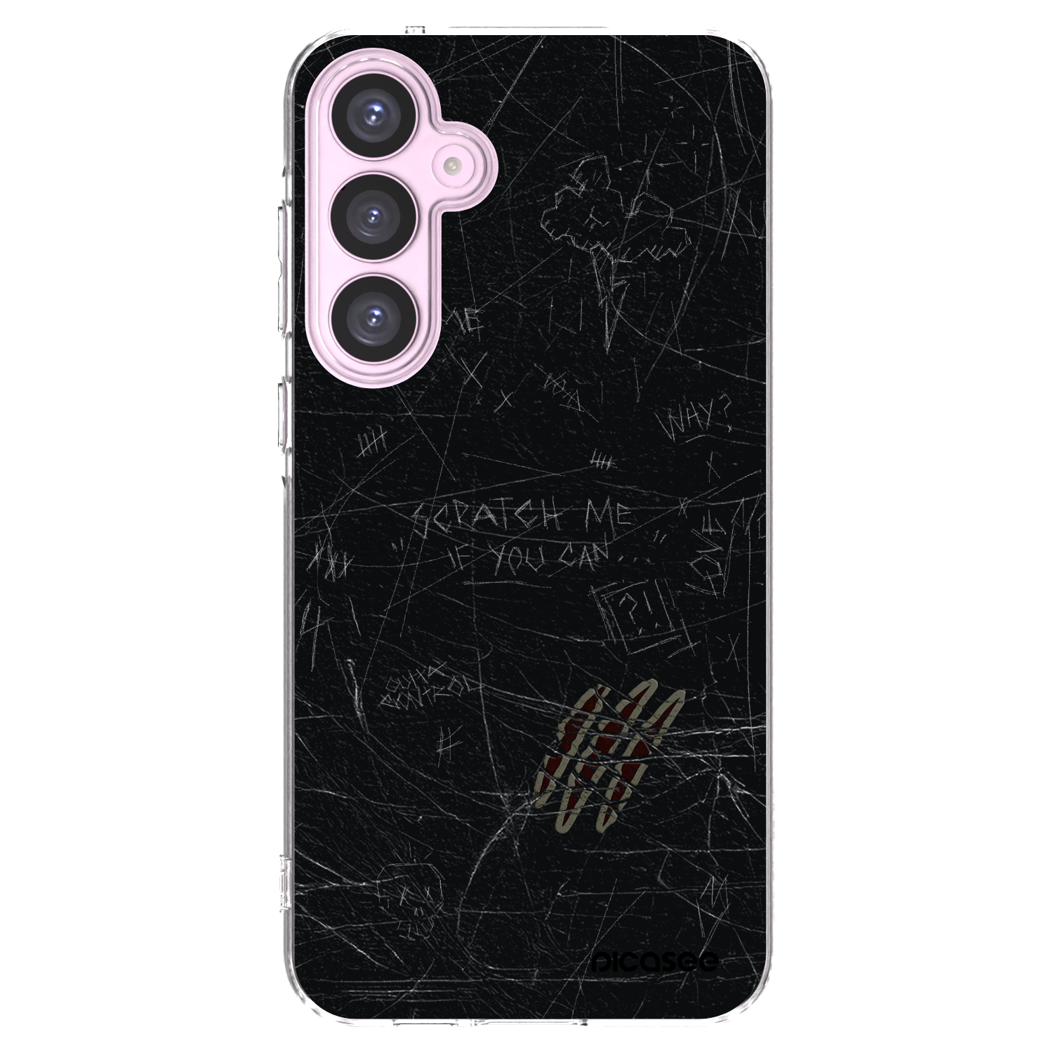 Picasee silikonový průhledný obal pro Samsung Galaxy A55 5G A556B - SCRATCH