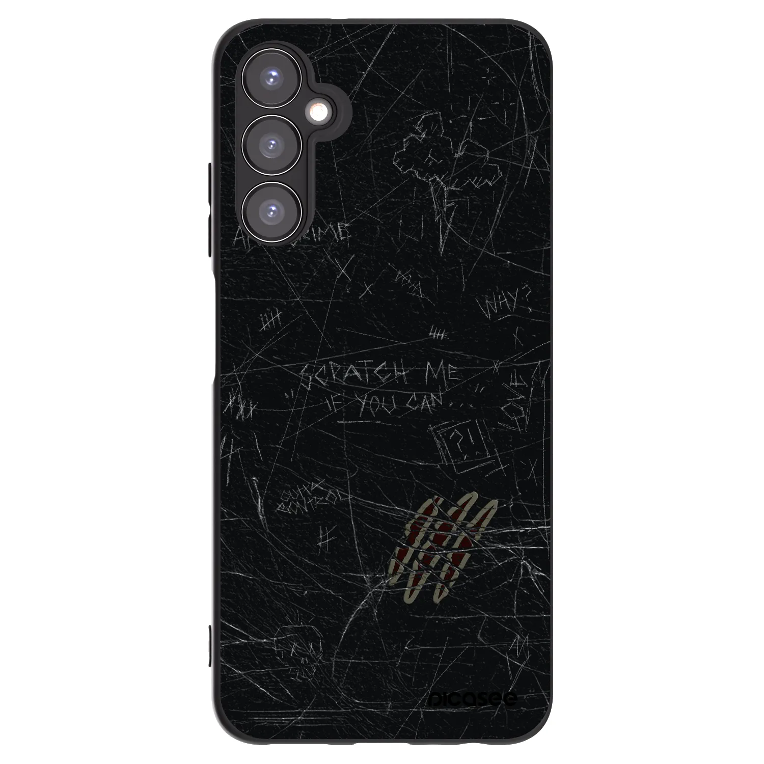 Picasee silikonový černý obal pro Samsung Galaxy A05s A057G - SCRATCH