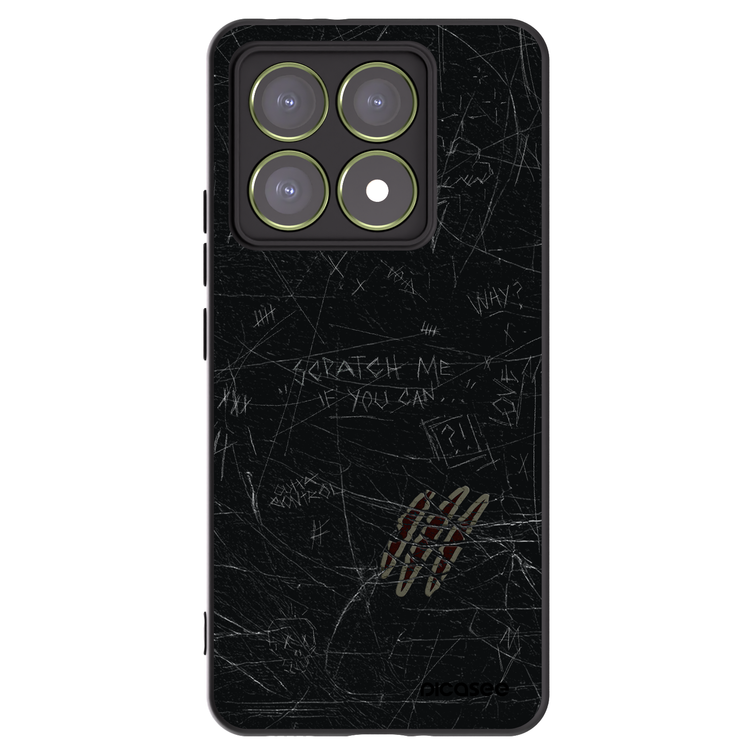 Picasee silikonový černý obal pro Xiaomi 14T - SCRATCH