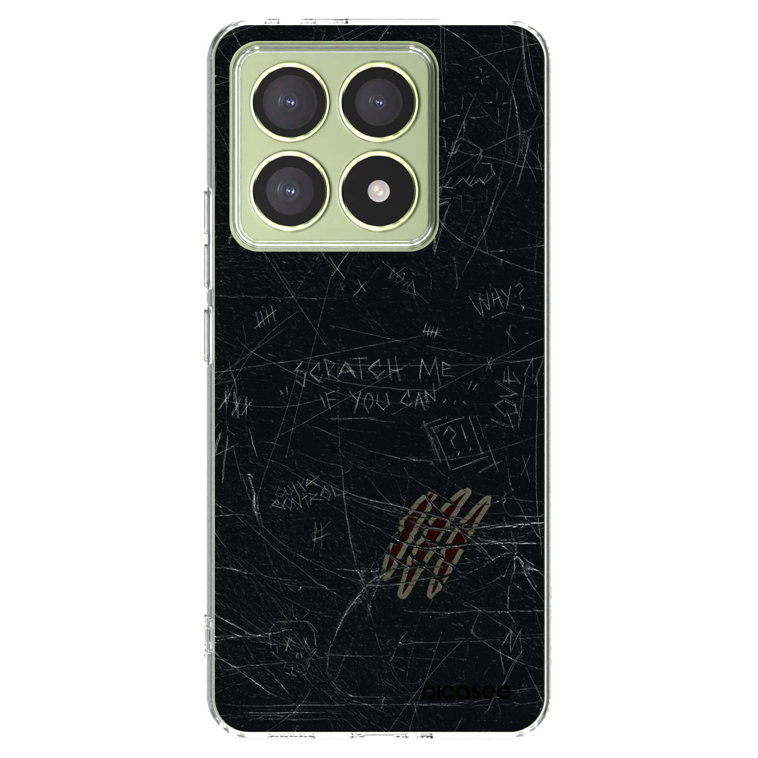 Picasee silikonový průhledný obal pro Xiaomi 14T - SCRATCH