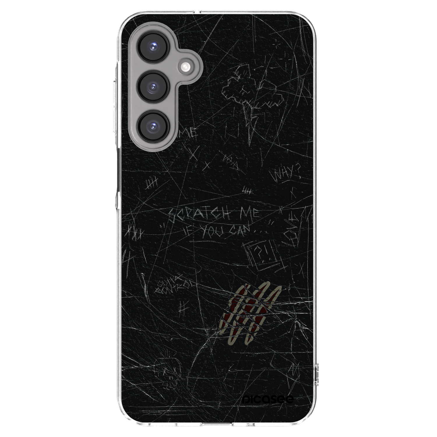 Picasee silikonový průhledný obal pro Samsung Galaxy A16 5G - SCRATCH