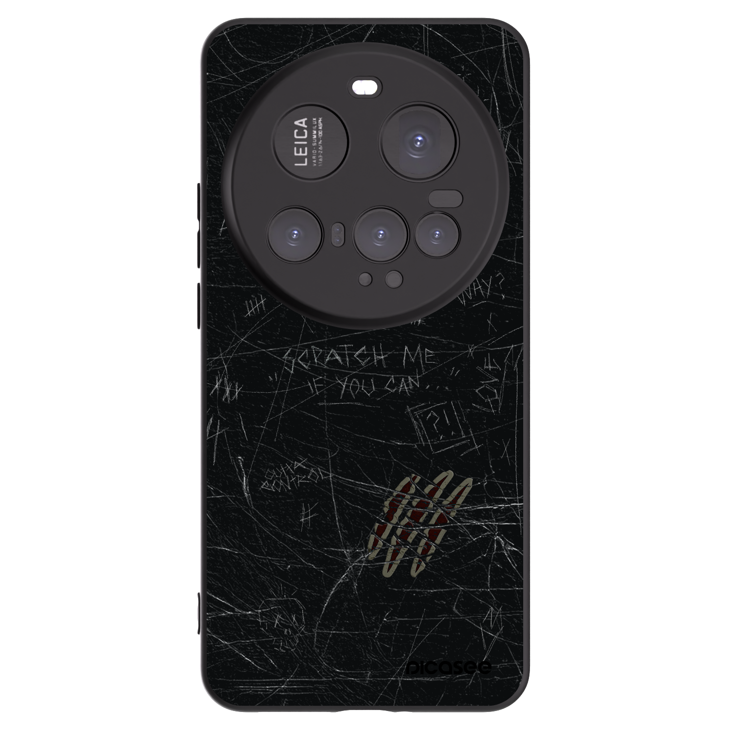 Picasee silikonový černý obal pro Xiaomi 15 Ultra - SCRATCH