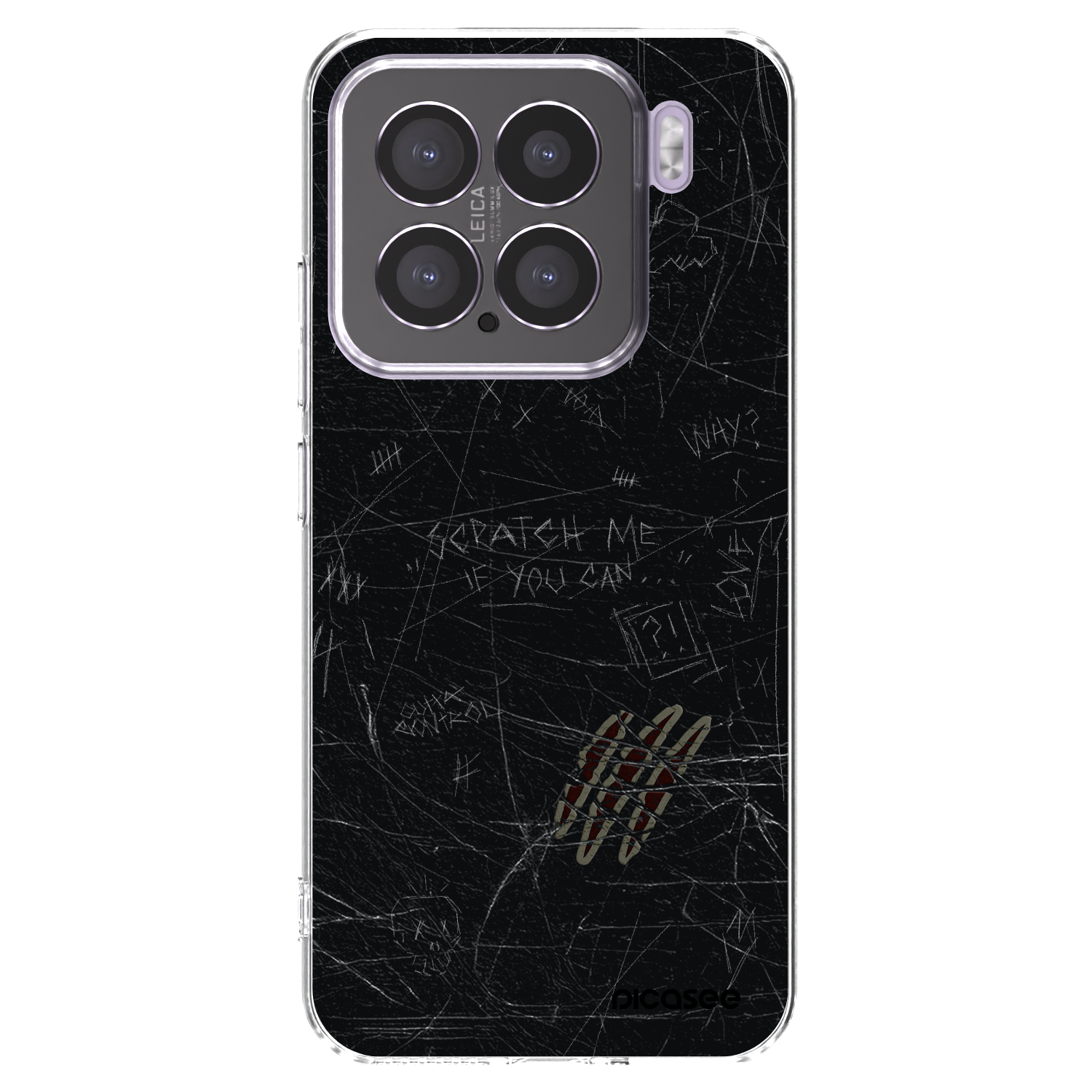 Picasee silikonový průhledný obal pro Xiaomi 15 - SCRATCH