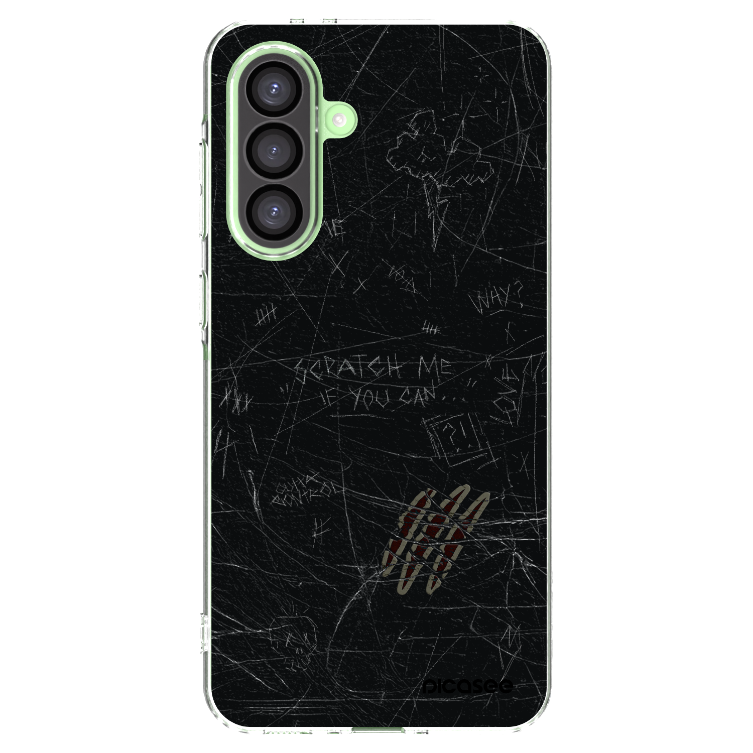 Picasee silikonový průhledný obal pro Samsung Galaxy A26 5G A266B - SCRATCH