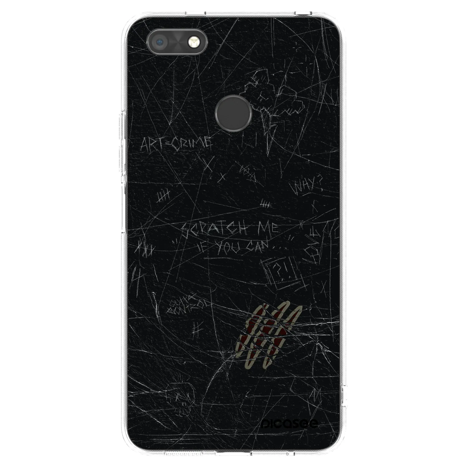 Picasee silikonový průhledný obal pro Huawei P9 Lite Mini - SCRATCH