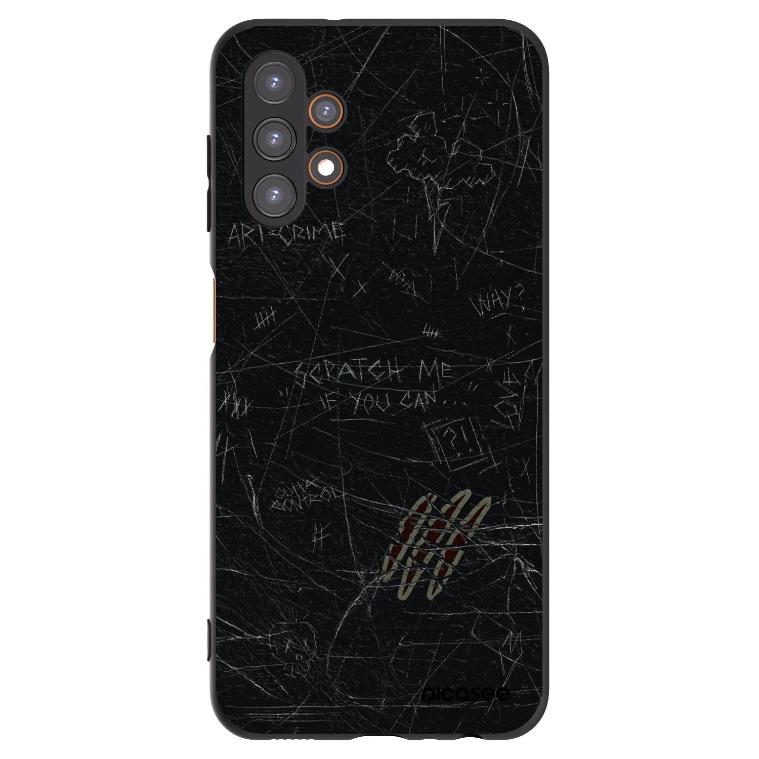 Picasee silikonový černý obal pro Samsung Galaxy A13 5G - SCRATCH