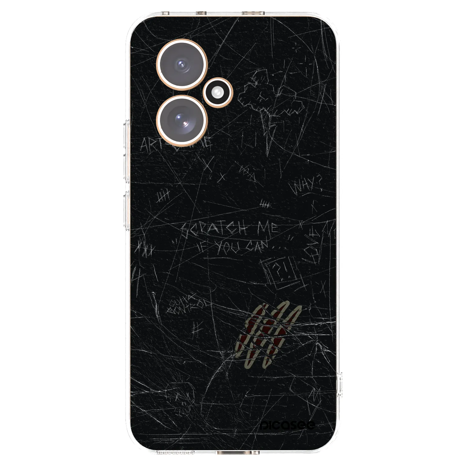 Picasee silikonový průhledný obal pro Honor 400 5G - SCRATCH