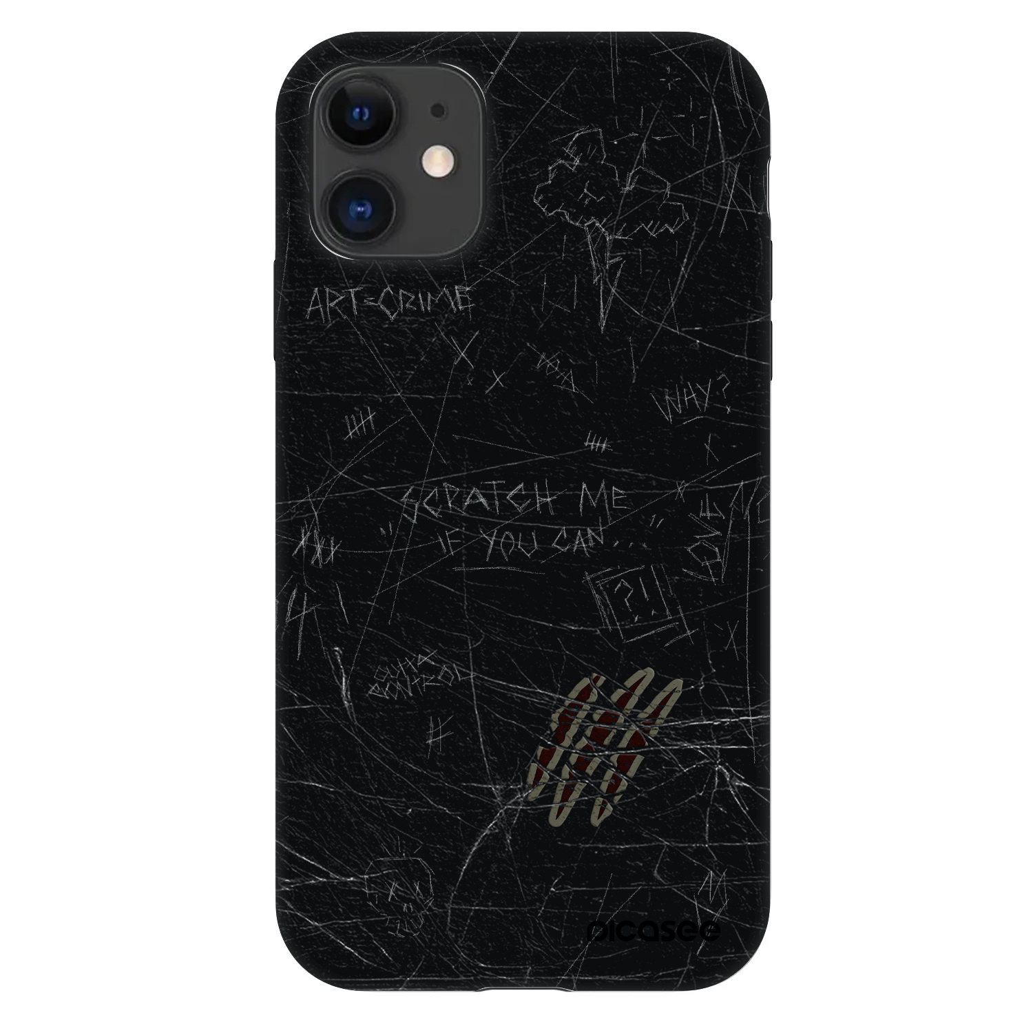 Picasee Fashion Case pro Apple iPhone 11 - SCRATCH