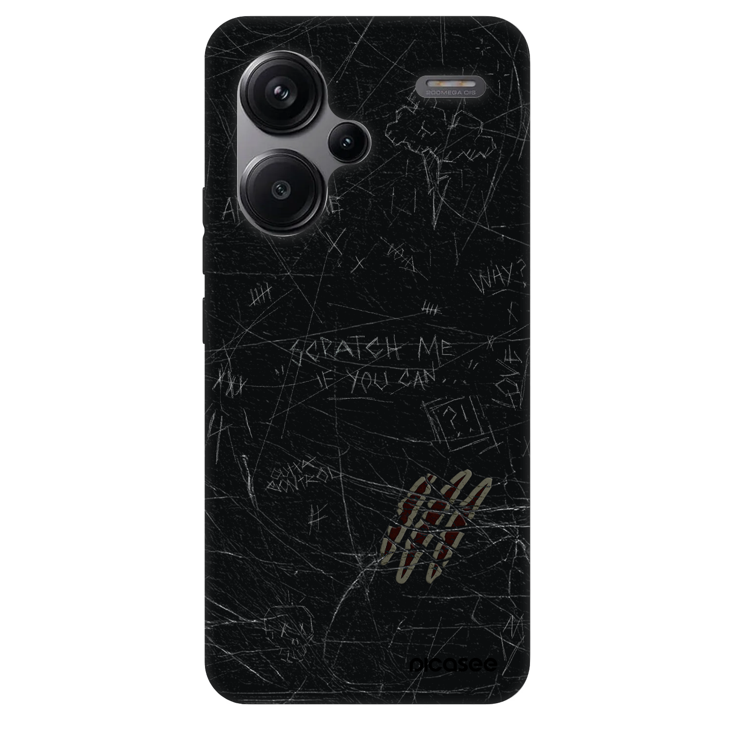 Picasee Fashion Case pro Xiaomi Redmi Note 13 Pro+ 5G - SCRATCH