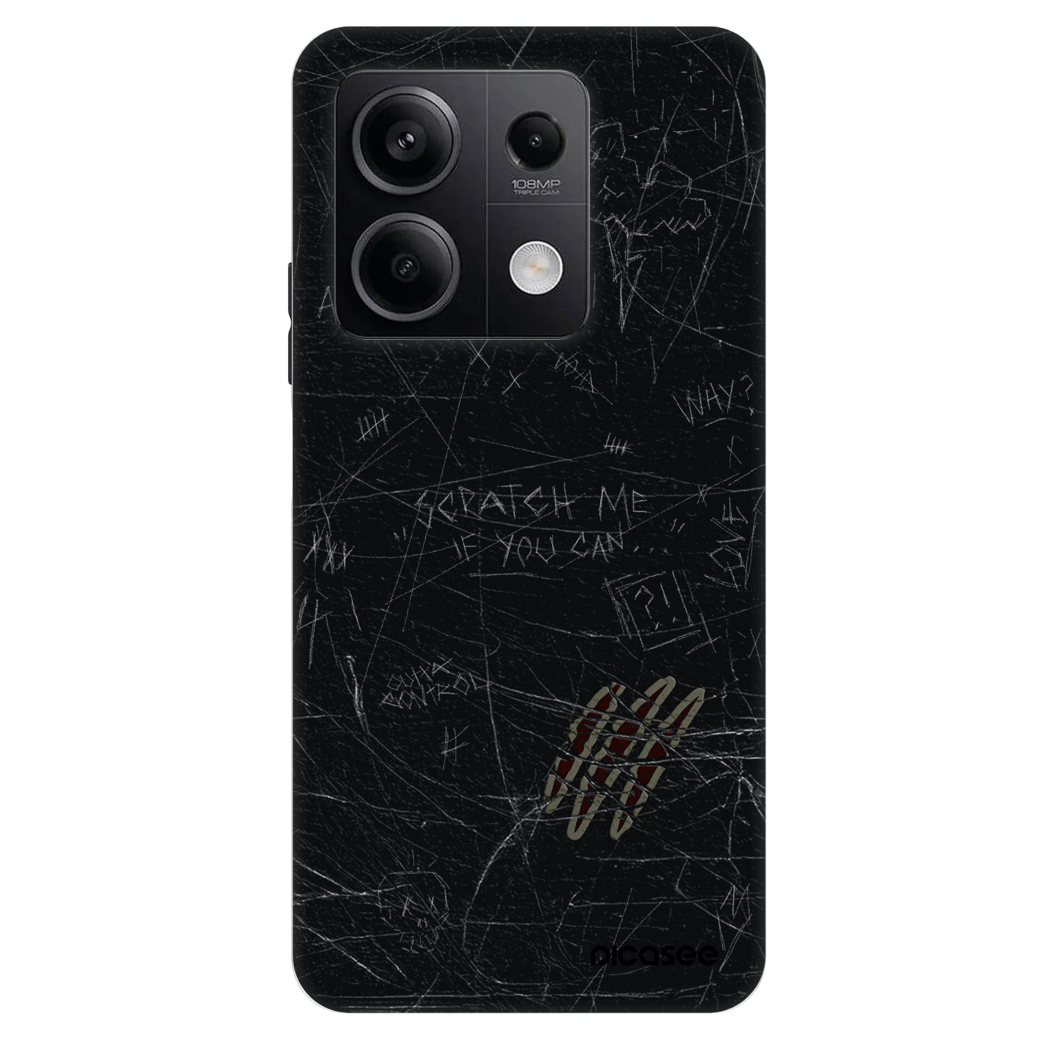 Picasee Fashion Case pro Xiaomi Redmi Note 13 5G - SCRATCH