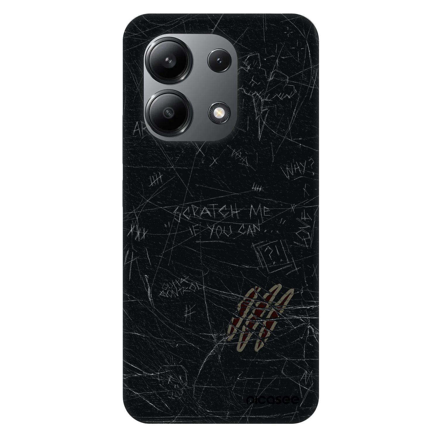 Picasee Fashion Case pro Xiaomi Redmi Note 13 4G - SCRATCH
