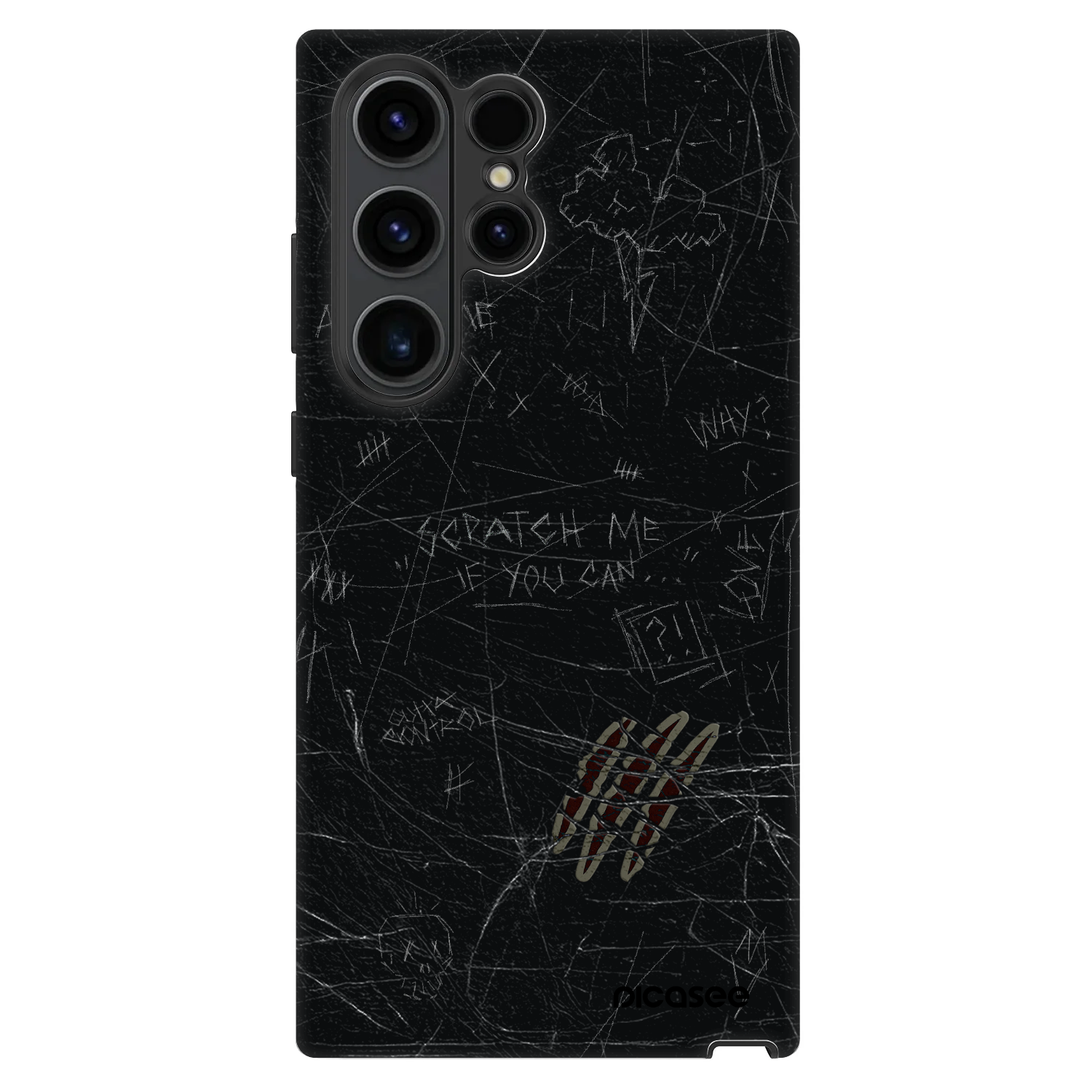 Picasee Fashion Case pro Samsung Galaxy S22 Ultra 5G - SCRATCH