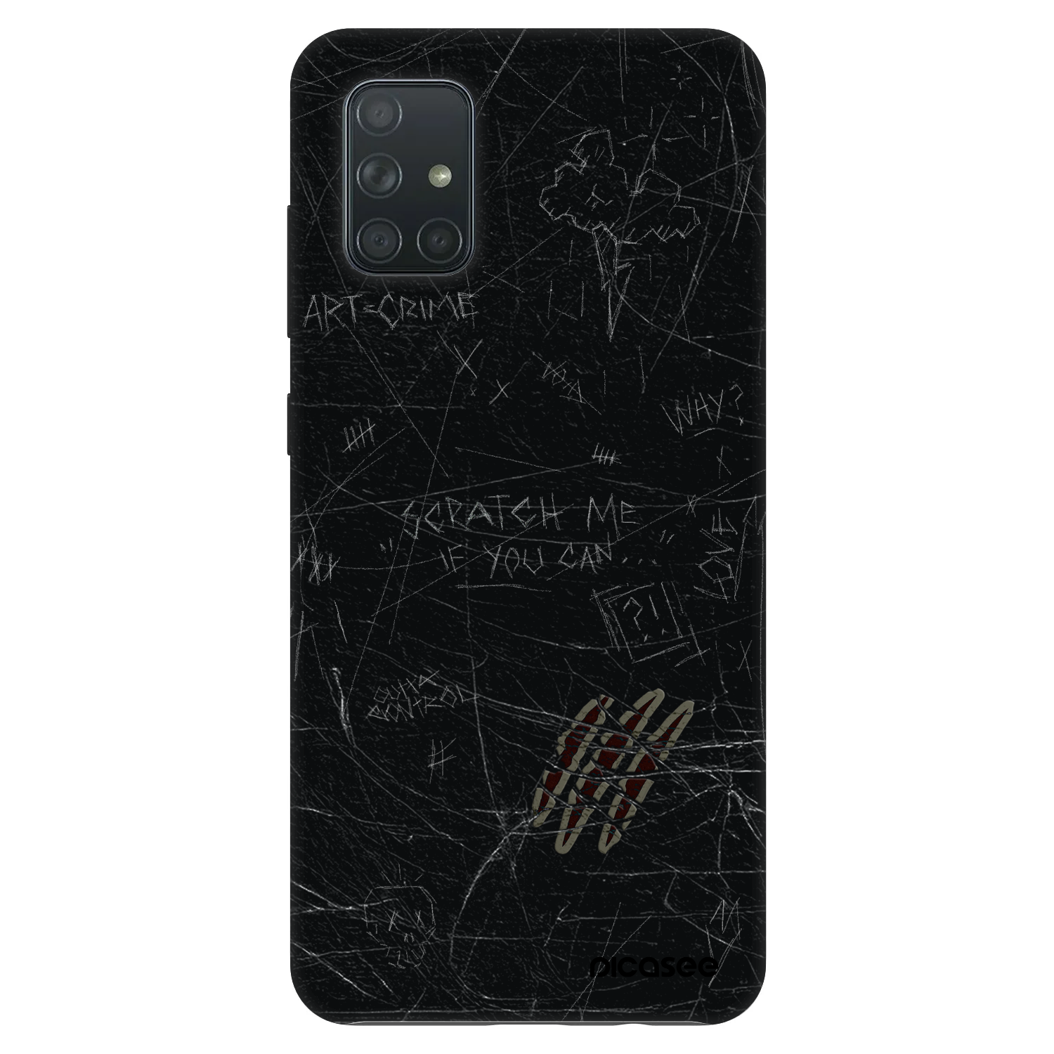 Picasee Fashion Case pro Samsung Galaxy A71 A715F - SCRATCH